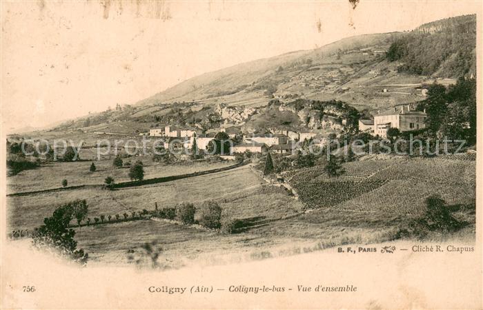 Coligny Vue d ensemble du village