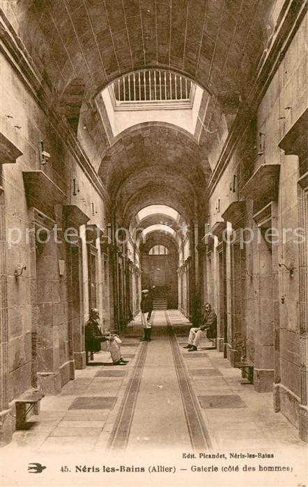 Neris-les-Bains Galerie côté des hommes