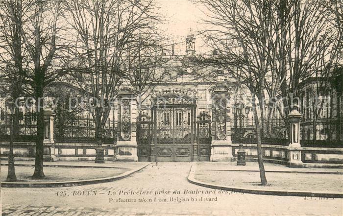 Rouen La Prefecture prise du Boulevard des Belges