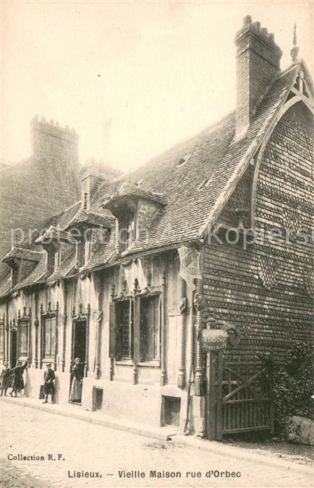 Lisieux Vieille maison Rue d Orbec