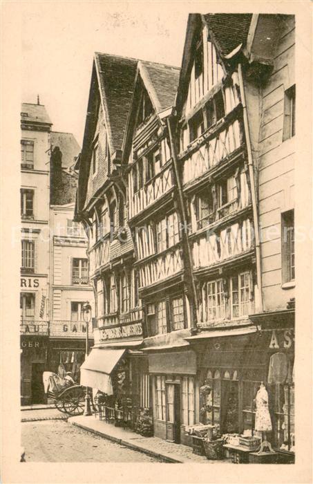 Lisieux Vieilles maisons Place Victor Hugo