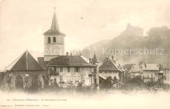 La Rochette Chambery Vue d ensemble Eglise Chateau