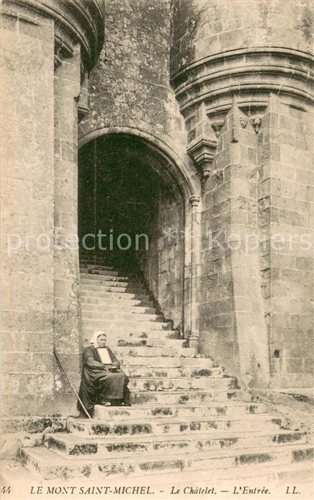 Le Mont-Saint-Michel Entrée du chatelet