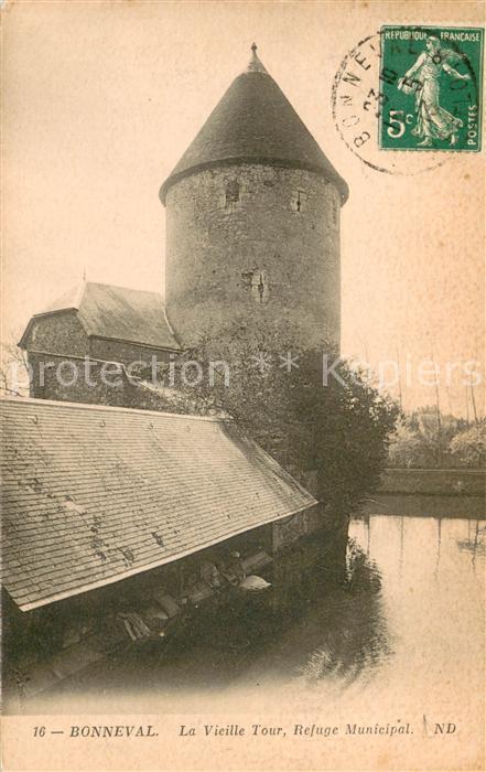 Bonneval d Eure-et-Loir Vieille Tour Refuge Municipal