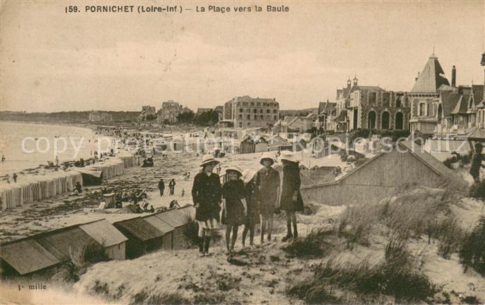 Pornichet La plage vers la Baule