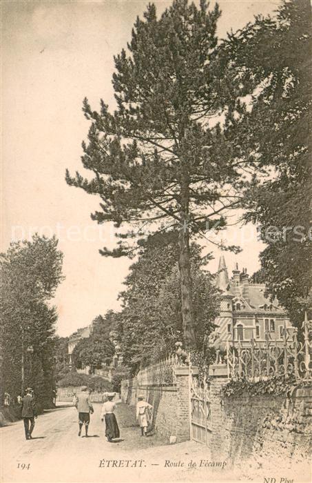 Etretat Route de Fécamp
