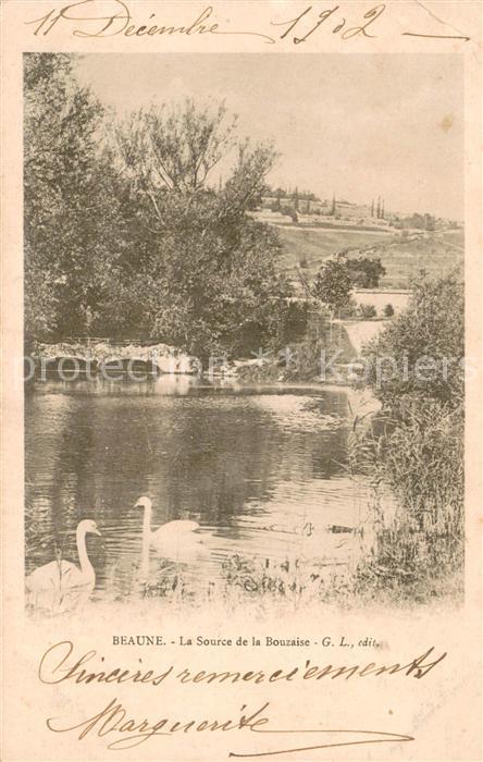 Beaune Cote d Or Burgund Source de la Bouzaise
