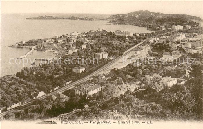 Beaulieu-sur-Mer Vue Generale Côte d_Azur