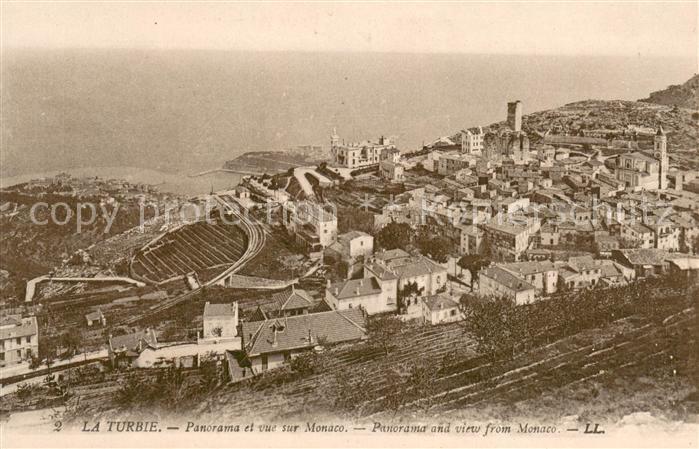 La Turbie Panorama et vue sur Monaco Côte d Azur