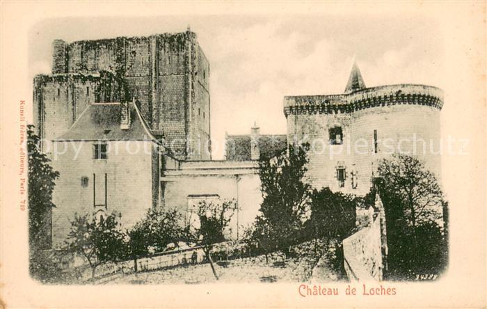 Loches Indre et Loire Chateau Schloss