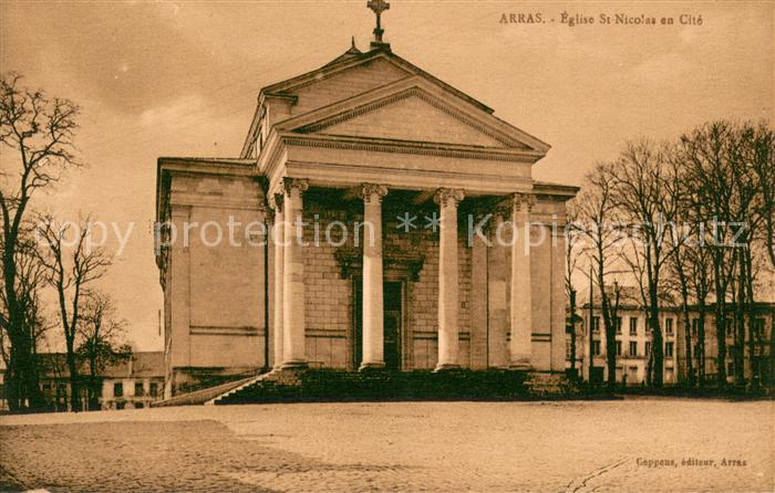Arras Pas-de-Calais Egllise Saint Nicolas en Cité