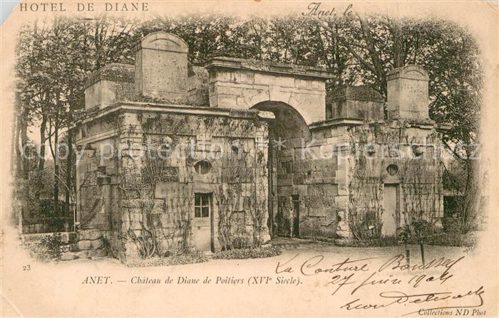 Anet Chateau de Diane de Poitiers XVIe siècle