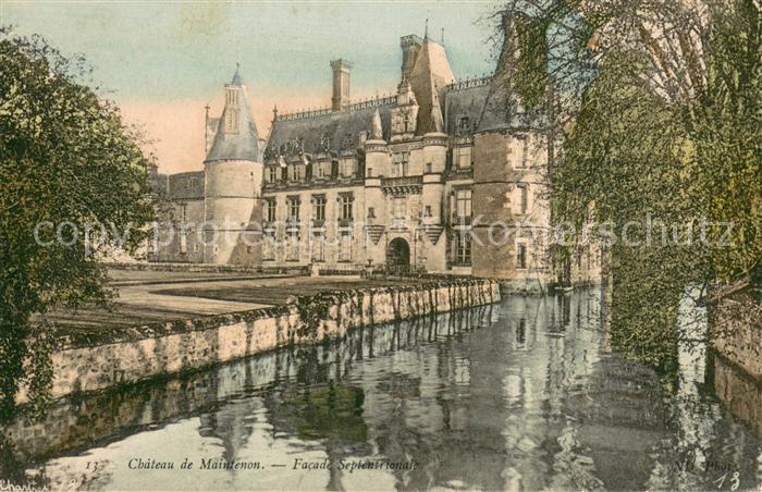 Maintenon Chateau Facade Septentrionale Schloss