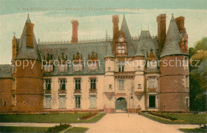 Maintenon Chateau Facade Septentrionale Schloss