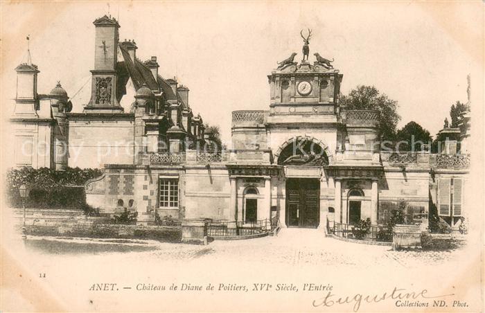 Anet Entrée du Chateau de Diane de Poitiers XVIe siècle