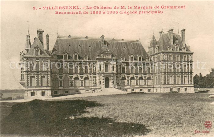 Villersexel Chateau de M. le Marquis de Grammont