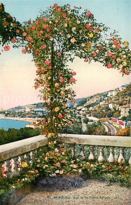 Beaulieu-sur-Mer Vue de la Petite Afrique Côte d Azur