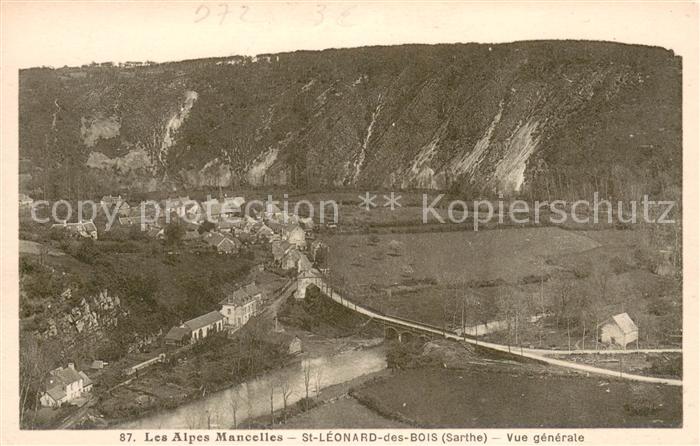 Saint-Leonard-des-Bois Vue Generale Alpes Mancelles