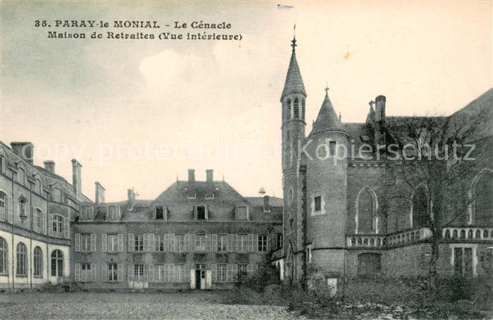Paray-le-Monial Cénacle Maison de Retraites vue intérieur