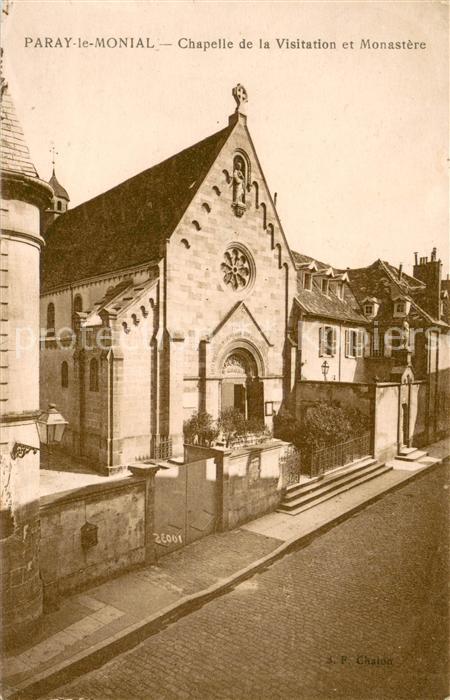 Paray-le-Monial Chapelle de la Visitation et Monastère