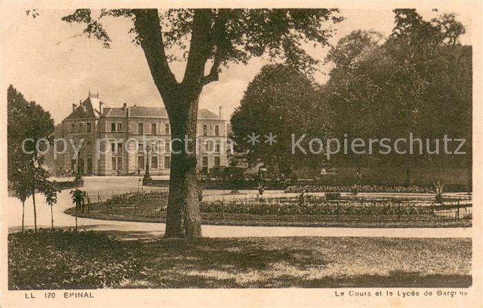 Epinal Vosges Le Cours et Lycée de Garcons