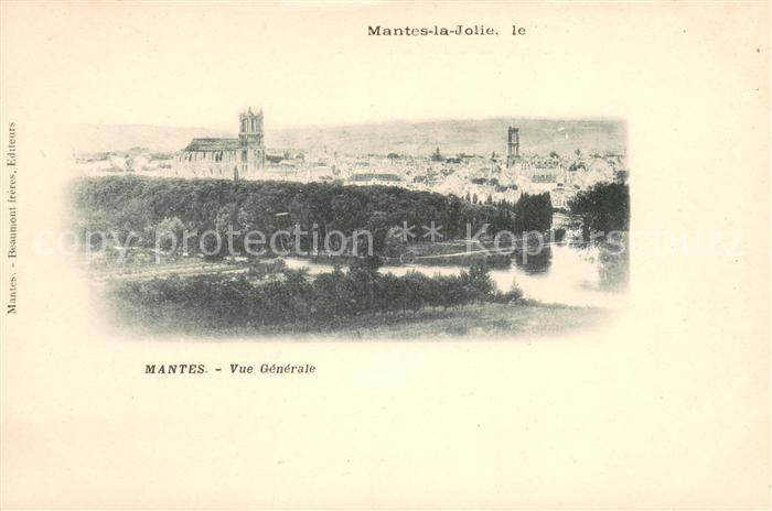 Mantes-la-Jolie Vue Generale