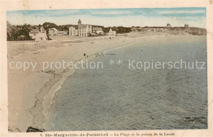 Sainte-Marguerite-de-Pornichet La Plage et la pointe de la Lande