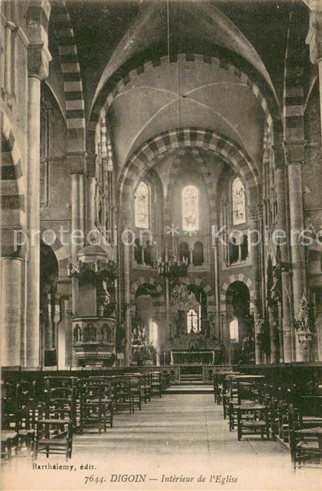 Digoin Interieur de l'Eglise