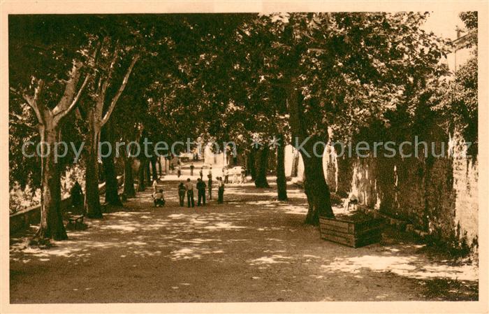 Bargemon Place Saint Etienne Jeu de Boules