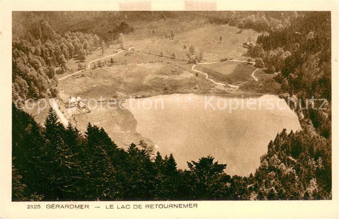 Gerardmer Vosges Le Lac de Retournemer