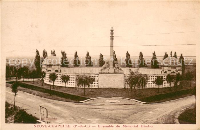 Neuve-Chapelle Ensemble du Memorial Hindou