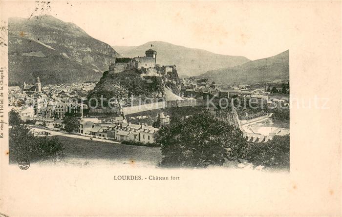 Lourdes Hautes Pyrenees Chateau fort