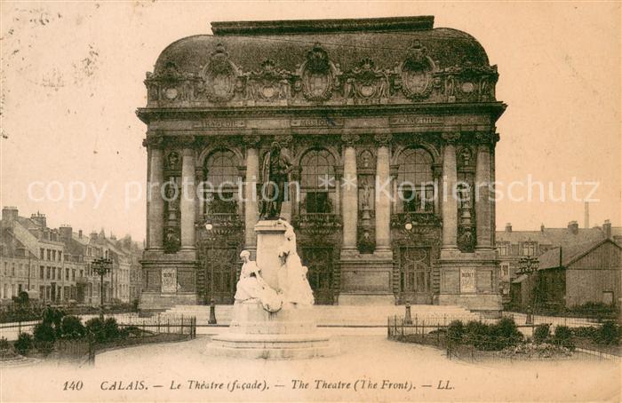 Calais Le Theatre facade