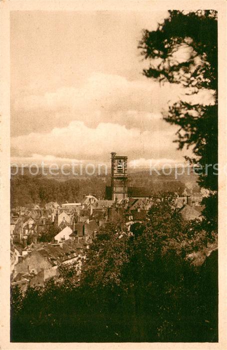Clamecy Nievre Vue prise du Chemin de la Messe