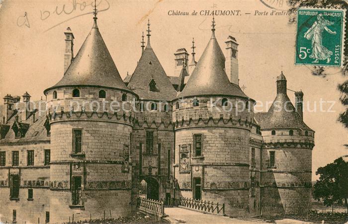 Chaumont 41-sur-Loire Chateau Chateau de Chaumont Porte d_entree