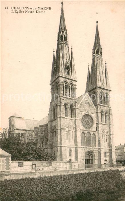 Chalons-sur-Marne Eglise Notre Dame