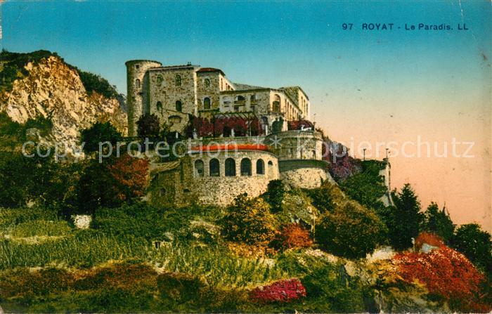 Royat Puy de Dome Le Paradis