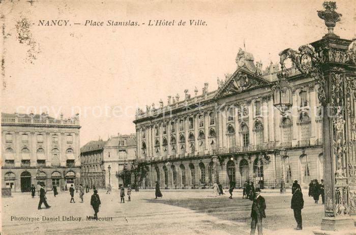 Nancy Lothringen Place Stanislas Hotel de Ville