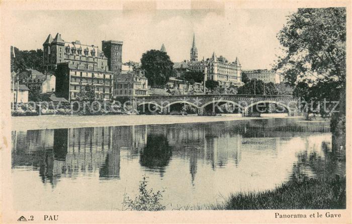 Pau 64 Panorama et le Gave