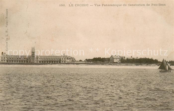 Le Croisic Vue panoramique du Sanatorium de Pen Bron
