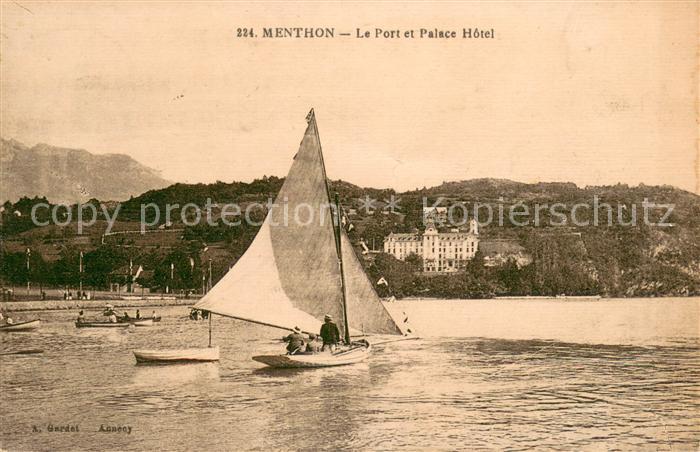 Menthon-Saint-Bernard Le Port et Palace Hotel