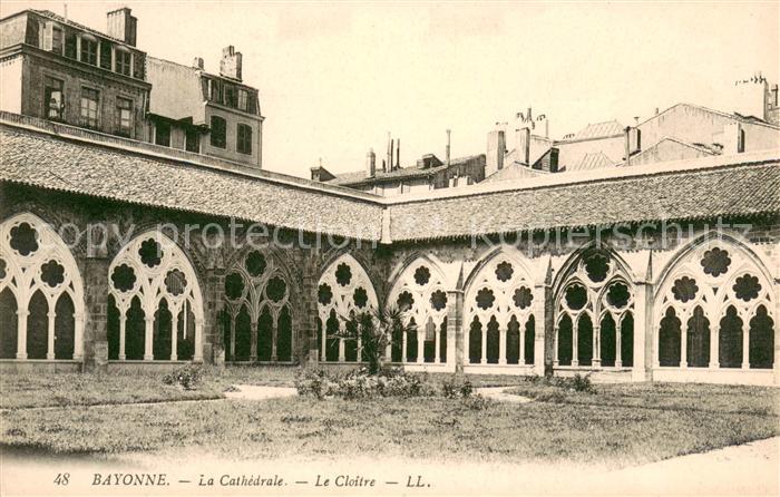 Bayonne 64 La Cathedrale Le Cloitre