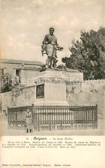 Avignon Vaucluse Le brave Crillon