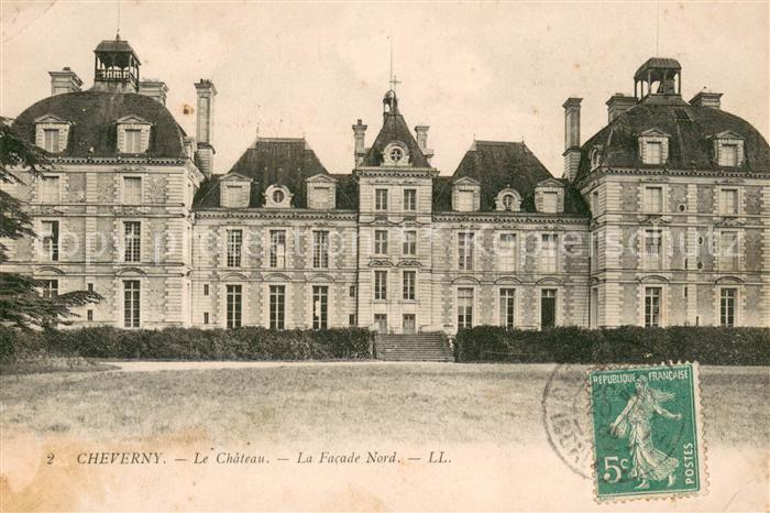 Cheverny Le Chateau La Facade Nord