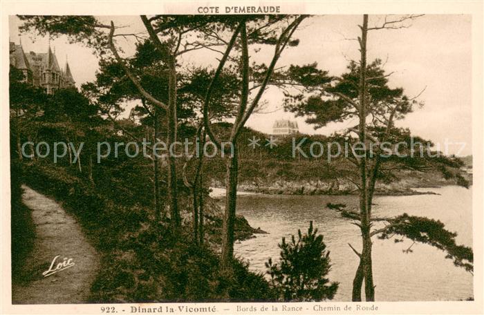 Dinard 35 Bords de la Rance Chemin de Ronde