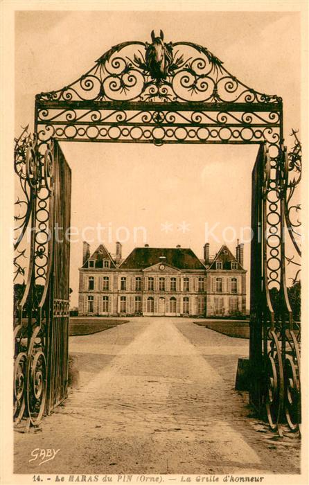 Haras du Pin La Grille d honneur