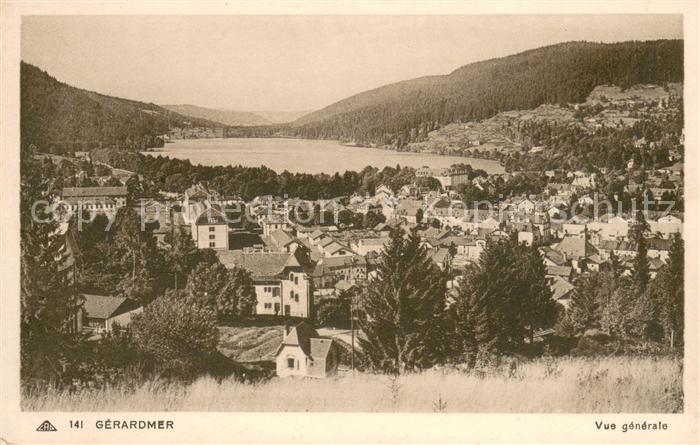 Gerardmer Vosges Vue generale