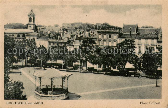 Rochefort sur Mer Place Colbert