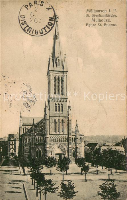Muelhausen Elsass St Stephanskirche
