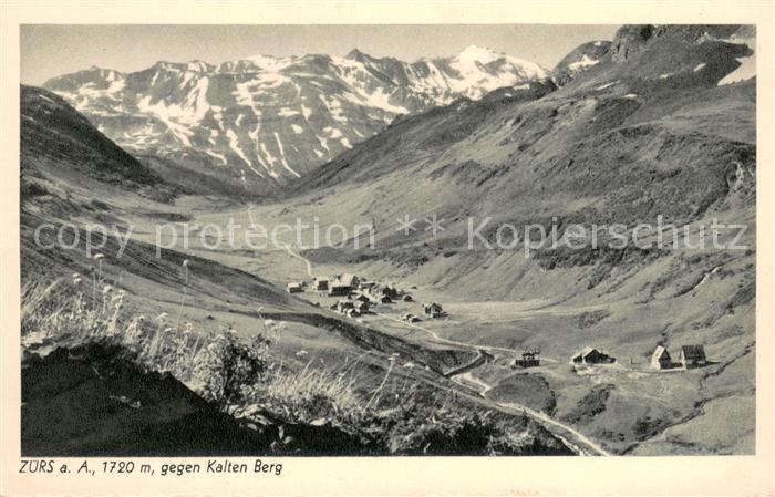 Zuers Arlberg gegen Kalten Berg